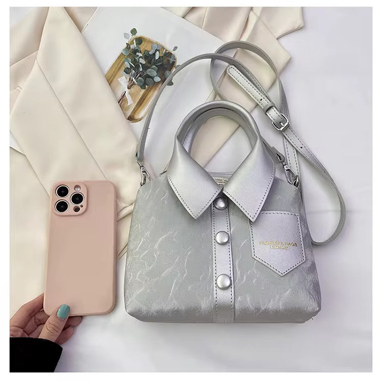 Mini Sac à Main Femme – Col Chemise