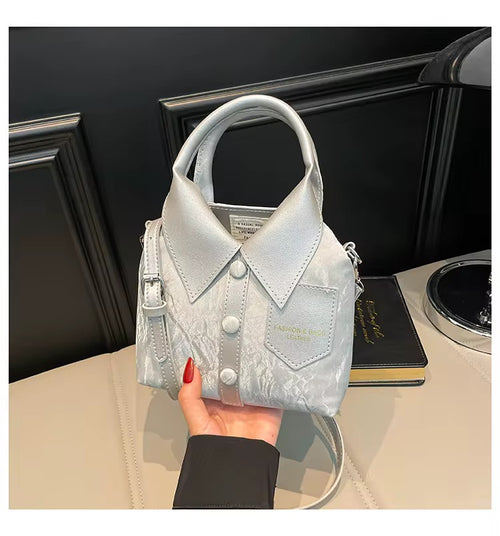 Mini Sac à Main Femme – Col Chemise